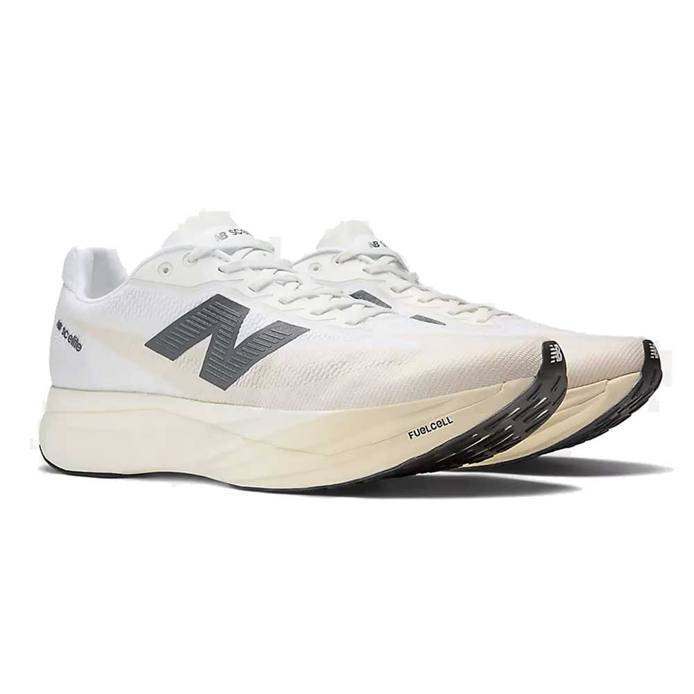 Women's FuelCell SuperComp Elitev5 Running Shoe - Linen/White - Regular (B)