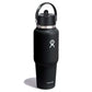 32 oz Travel Bottle w/ Flex Straw Cap - Black