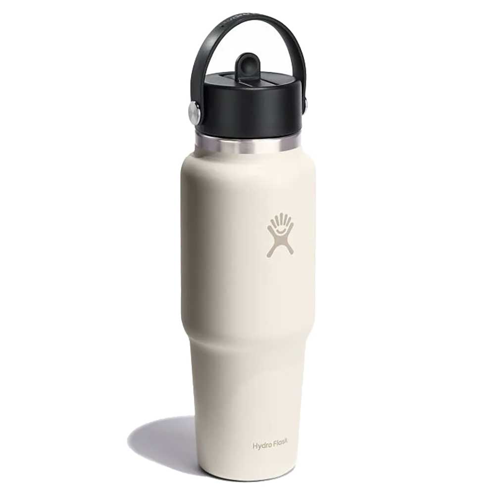 32 oz Travel Bottle w/ Flex Straw Cap - Ivory