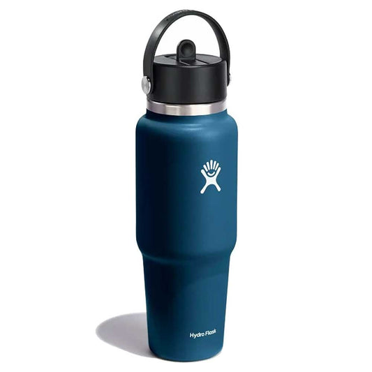 32 oz Travel Bottle w/ Flex Straw Cap - Indigo