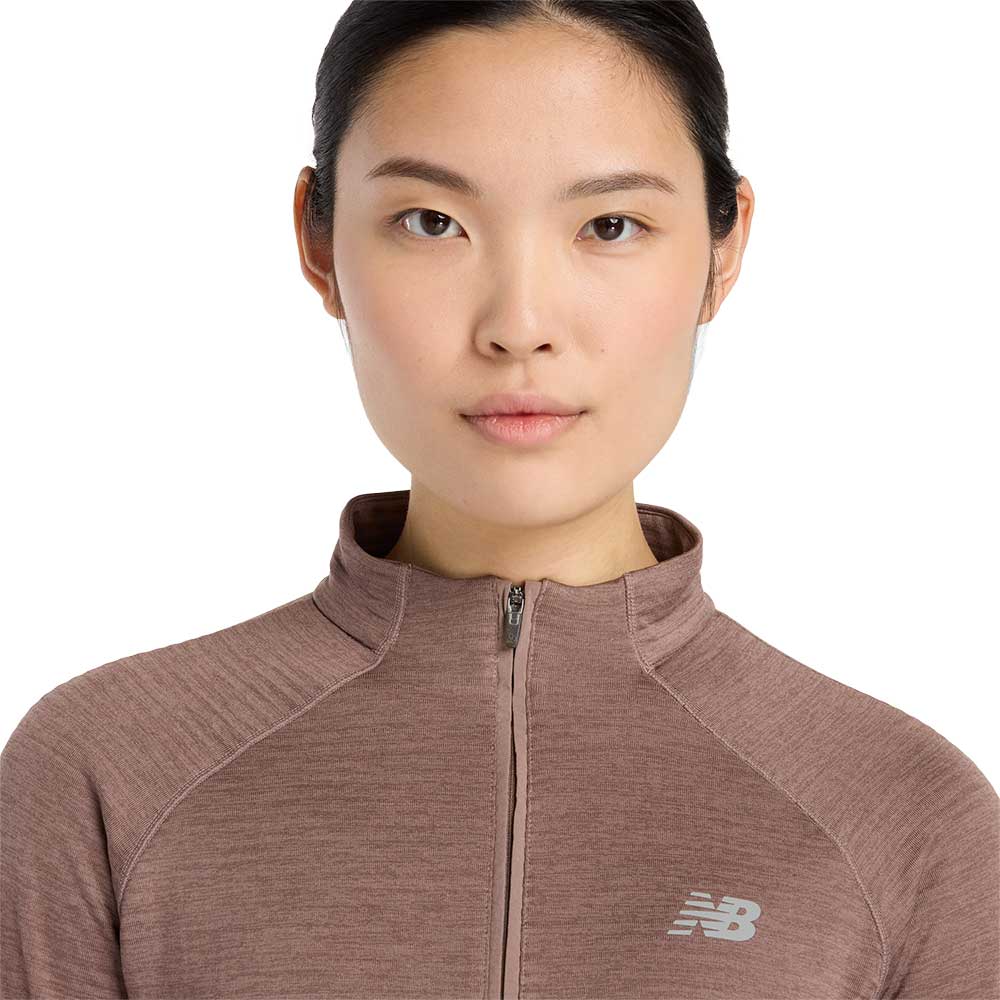 Women's Athletics Heat Grid 1/2 Zip - Green