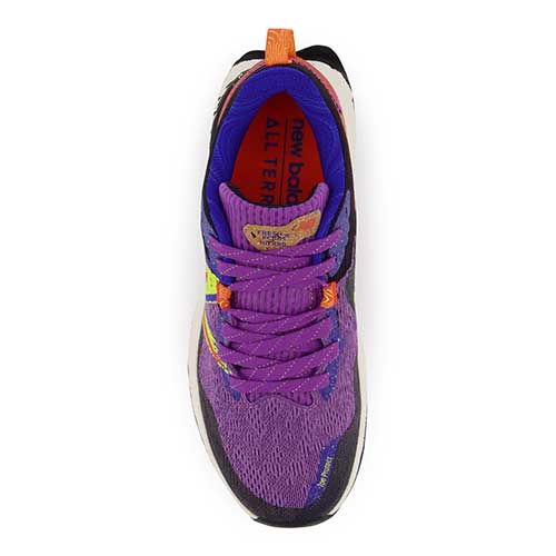 Women's Fresh Foam X Hierro v7 Trail Shoe - Mystic Purple/Poppy - Regular (B)