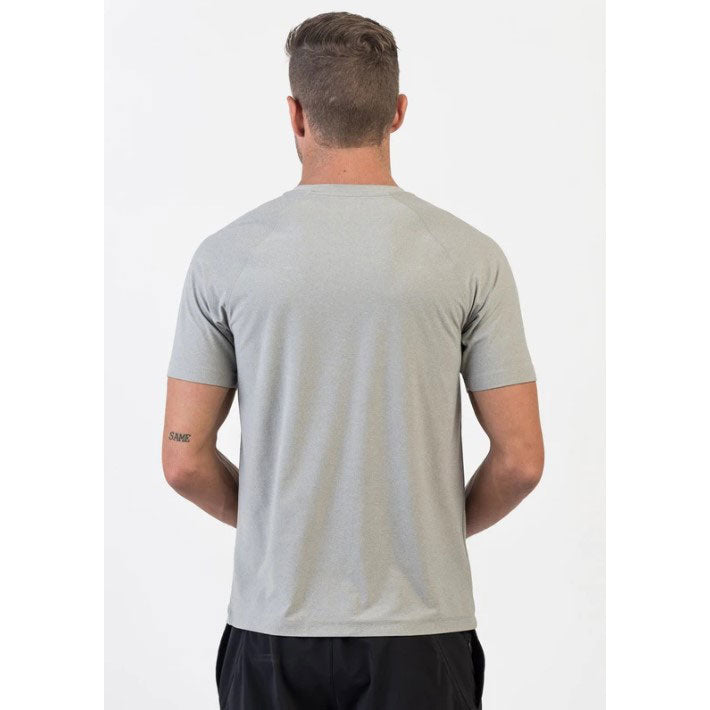 Men's Reign Short Sleeve Shirt - Light Gray Heather