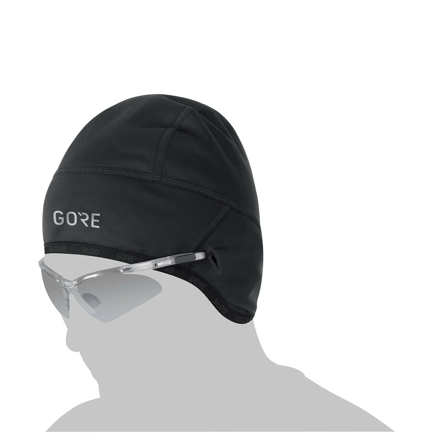 Unisex Windstopper Thermo Beanie -  Black