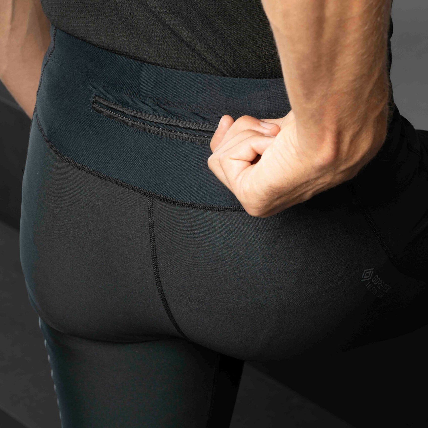 Men'sR5 GORE-TEX INFINIUM™ Tights - Black – Gazelle Sports