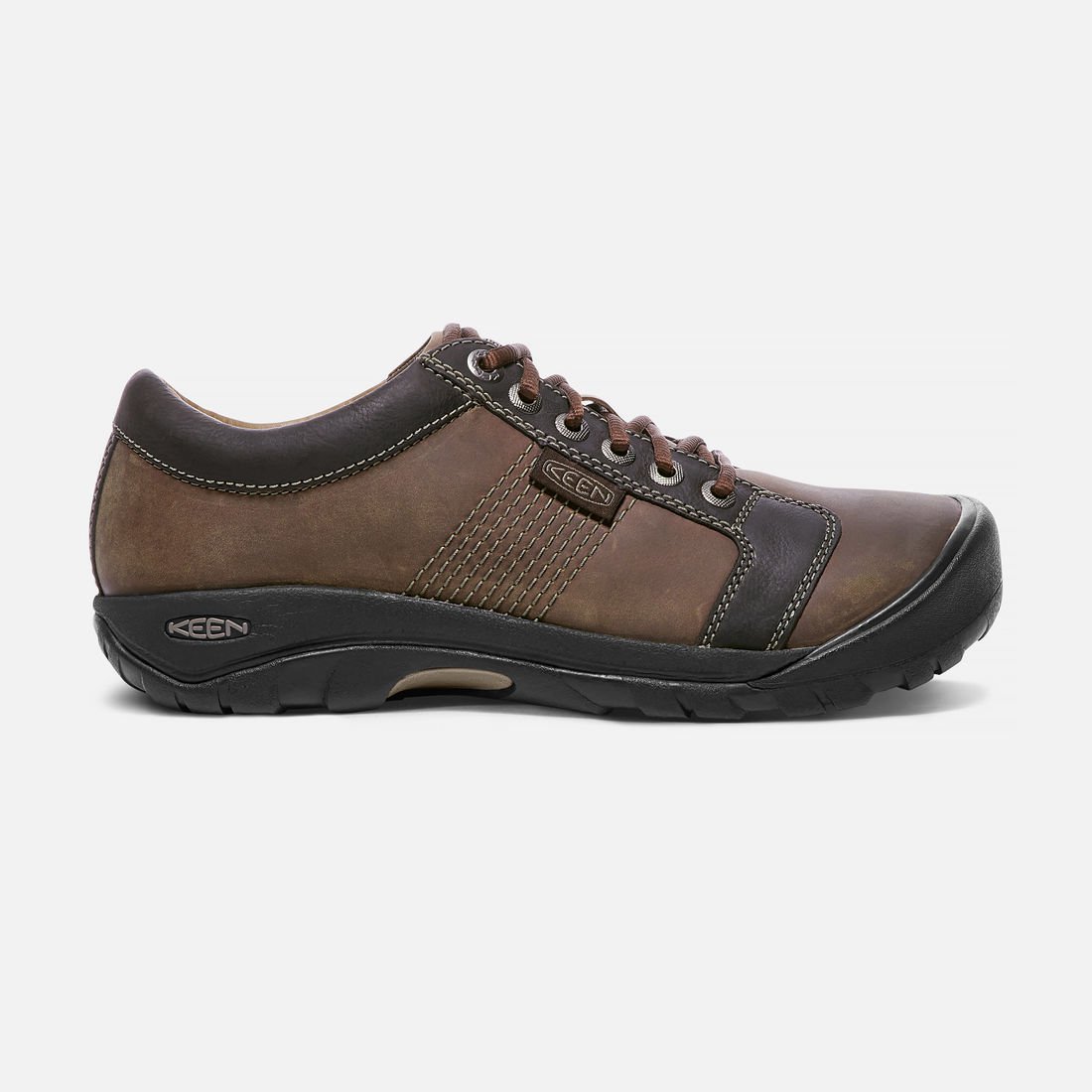 Men's Austin Casual Shoes - Chocolate Brown- Regular (D)