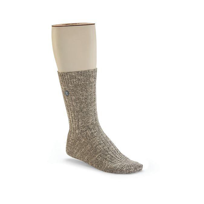 Women's Cotton Slub Socks - Gray