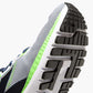 Men's Mythos Blushield Vigore Running Shoe - White/Black Iris/Neon Mint - Regular (D)
