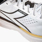 Men's Equipe Atomo Running Shoe - White/Gold/Black - Regular (D)