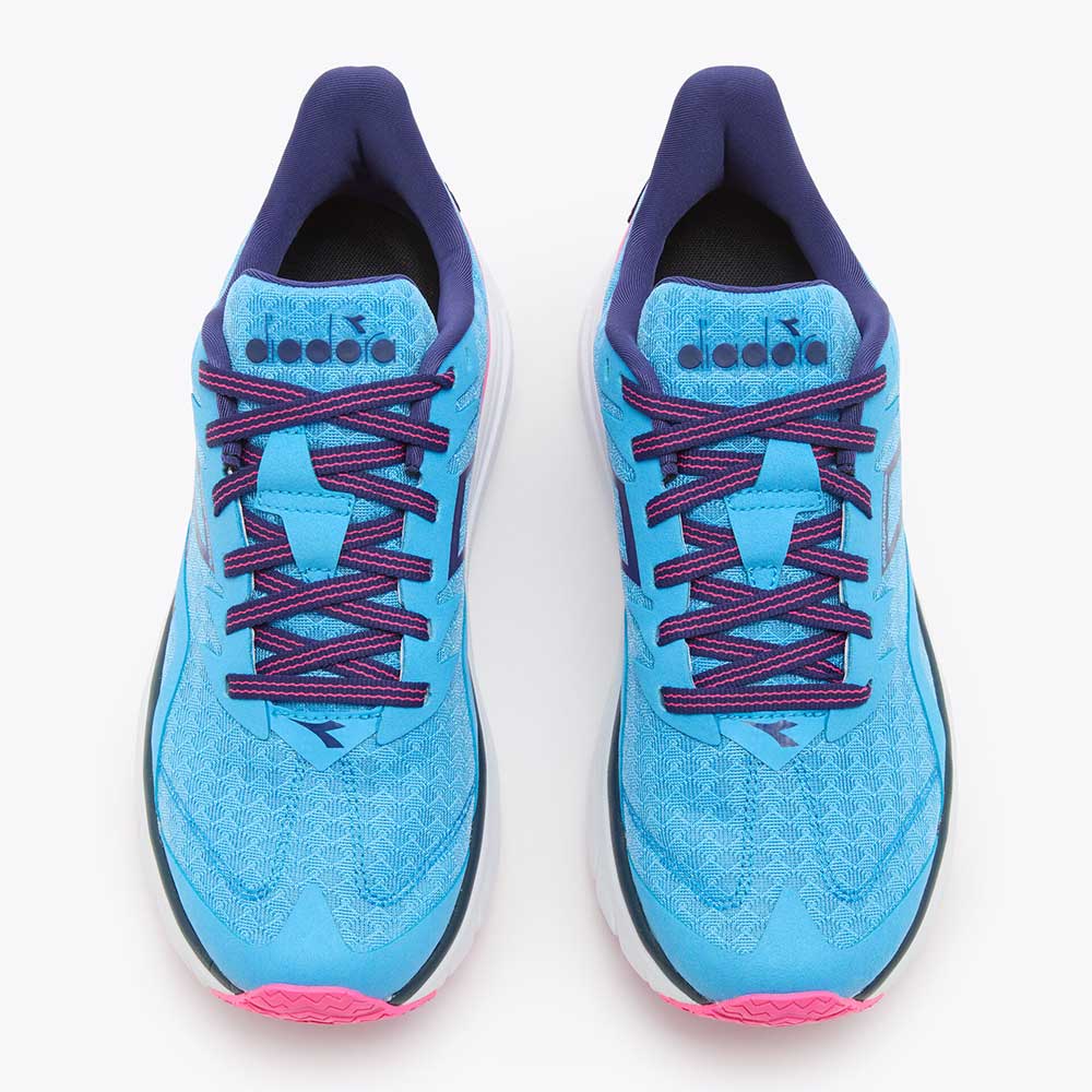 Women's Nucleo Running Shoe - Bonnie Blue/Pink Fluo - Regular (B)