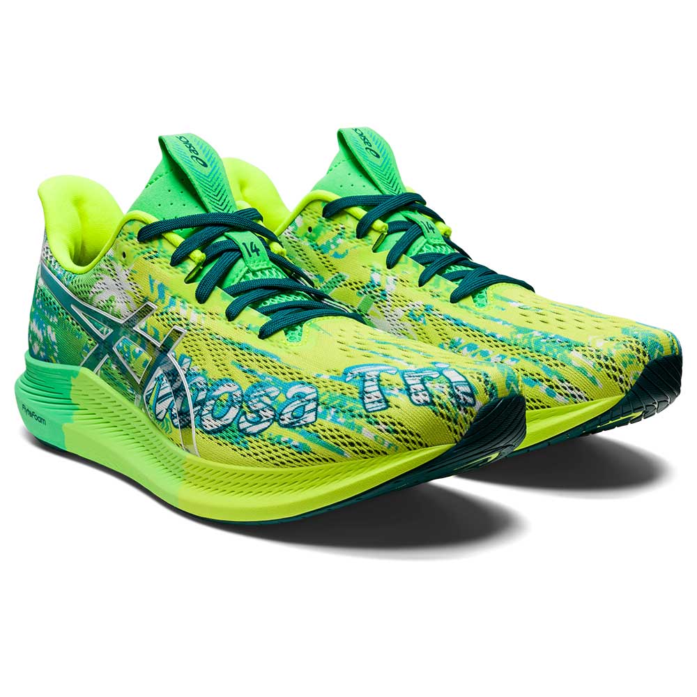 Men's Noosa Tri 14 Running Shoe - Safety Yellow/White - Regular (D)