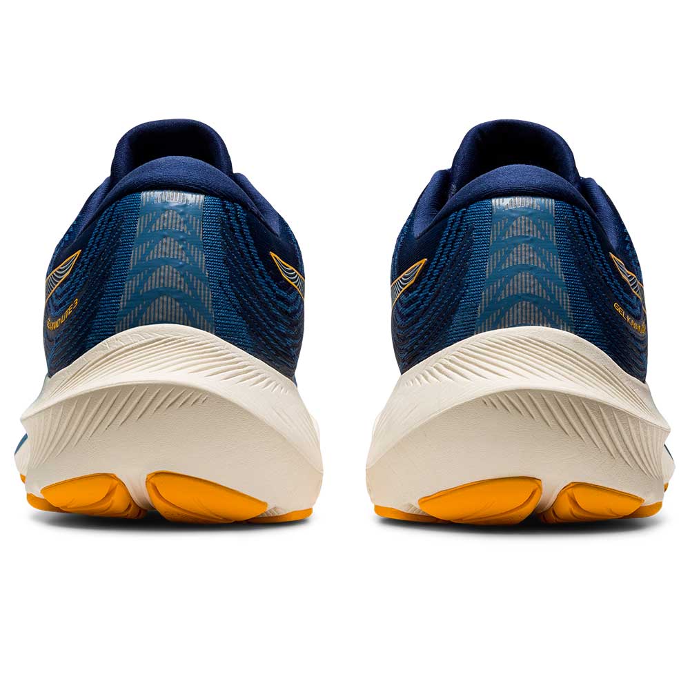 Men's Gel-Kayano Lite 3 Running Shoe- Azure/Amber- Regular (D)