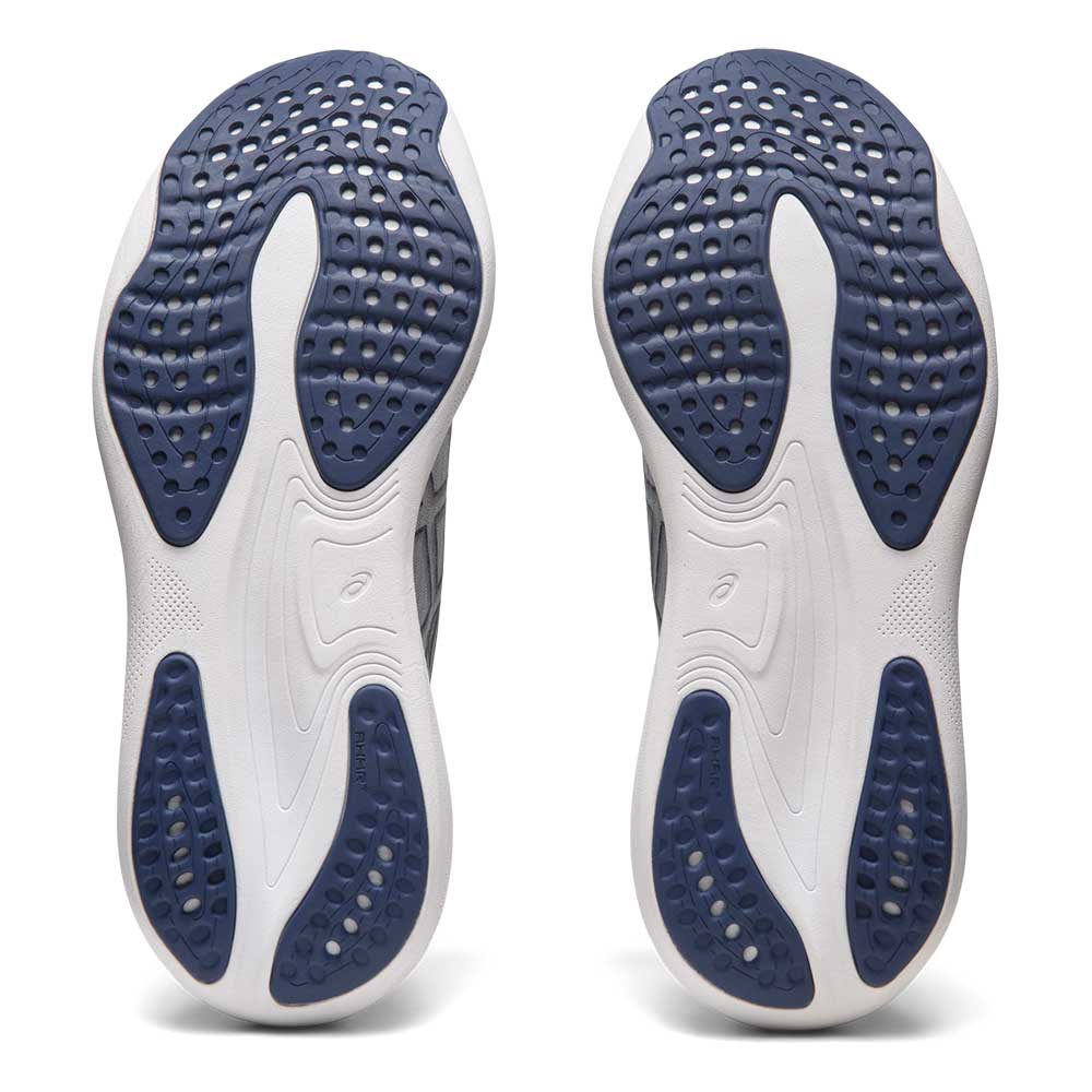 Men's Gel-Nimbus 25 Running Shoe - Sheet Rock/Indigo Blue- Regular (D)