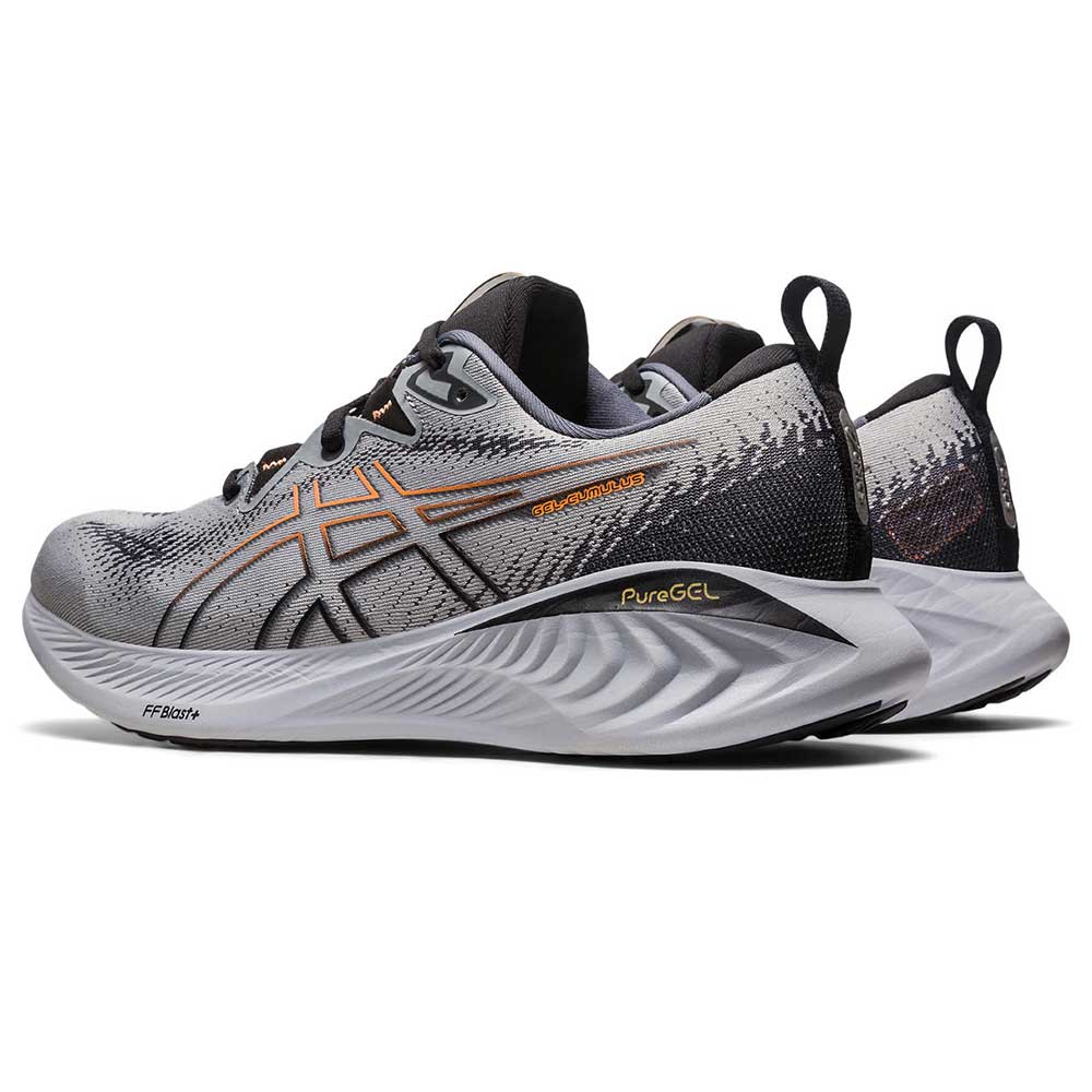 Men's Gel-Cumulus 25 Running Shoe - Sheet Rock/Sun Peach- Wide (2E)