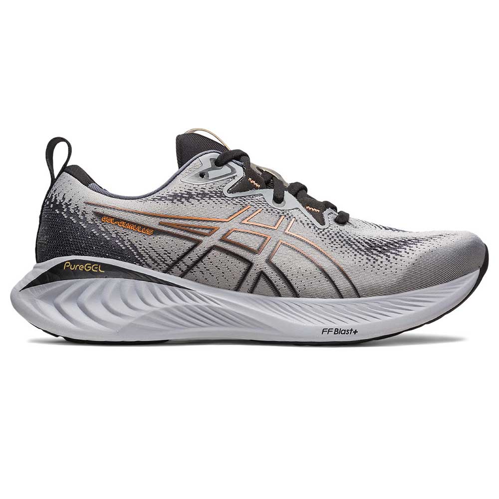 Men's Gel-Cumulus 25 Running Shoe - Sheet Rock/Sun Peach- Wide (2E)