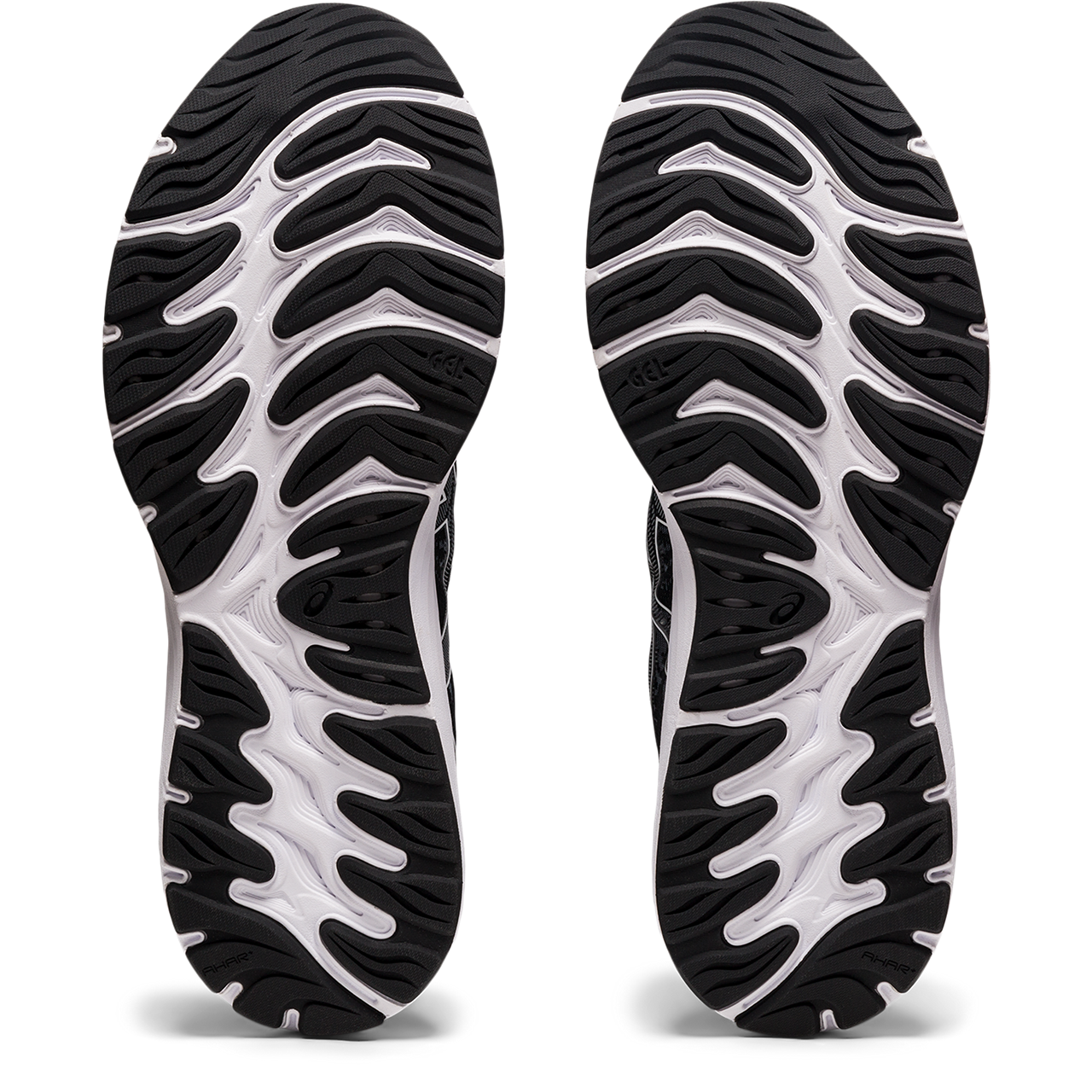 Women's Gel Cumulus 23 Running Shoe- Black/White — Wide (D)