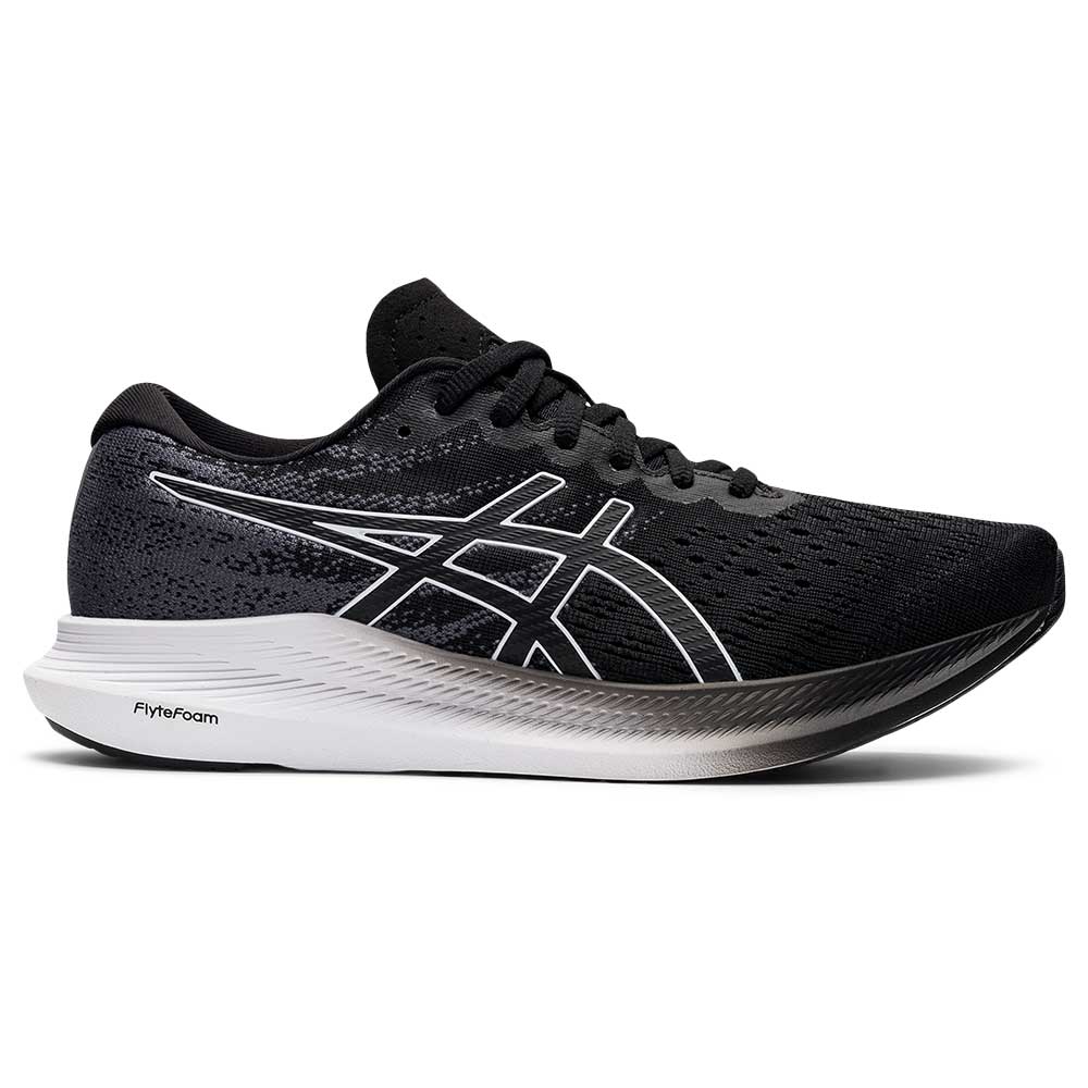 Women's Evoride 3 Running Shoe- Black/White- Regular (B)