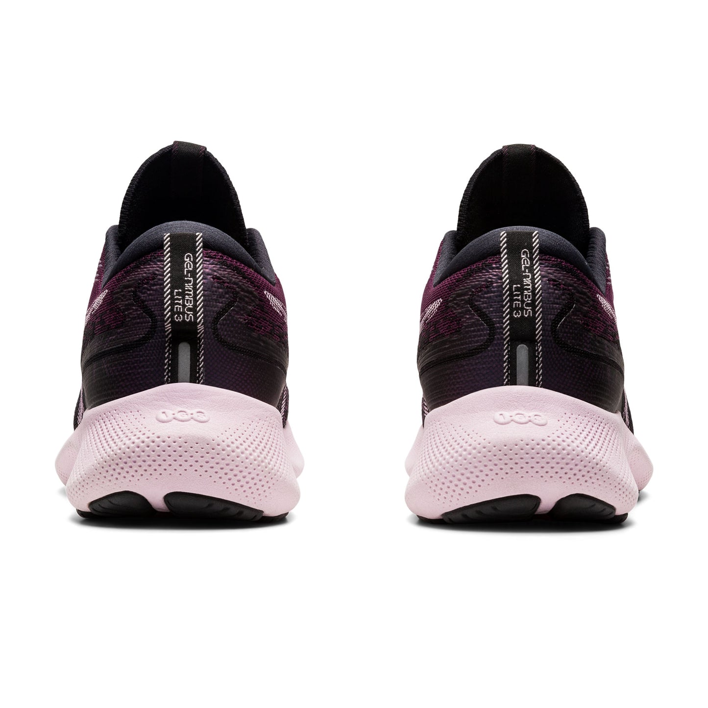 Women's Gel-Nimbus Lite 3 Running Shoe  - Black/Barely Rose - Regular (B)