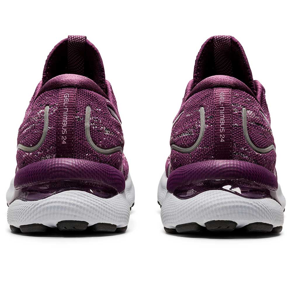 Women's Gel-Nimbus 24 MK Running Shoe - Deep Plum/Rosequartz - Regular (B)