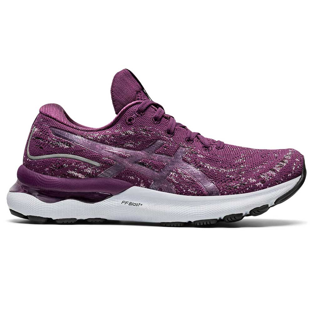 Women's Gel-Nimbus 24 MK Running Shoe - Deep Plum/Rosequartz - Regular (B)