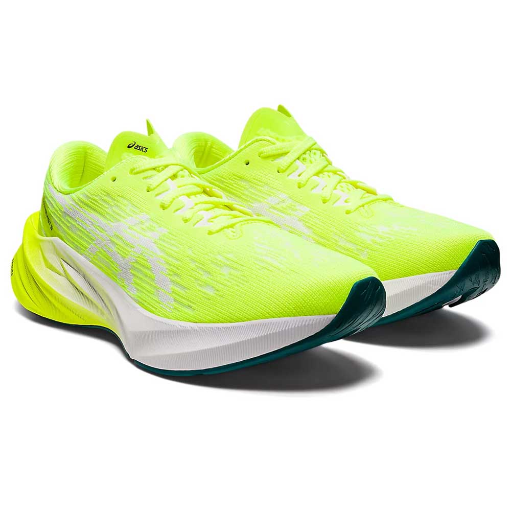 Women's Novablast 3 Running Shoe - Safety Yellow/White- Regular (B)