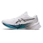 Women's Novablast 3 Platinum Running Shoe- White/Pure Silver- Regular (B)
