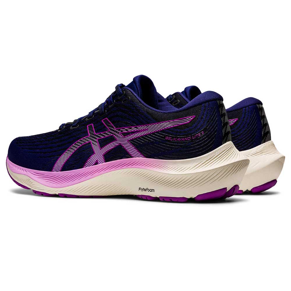 Women's Gel-Kayano Lite 3 Running Shoe - Dive Blue/Orchid - Regular (B)