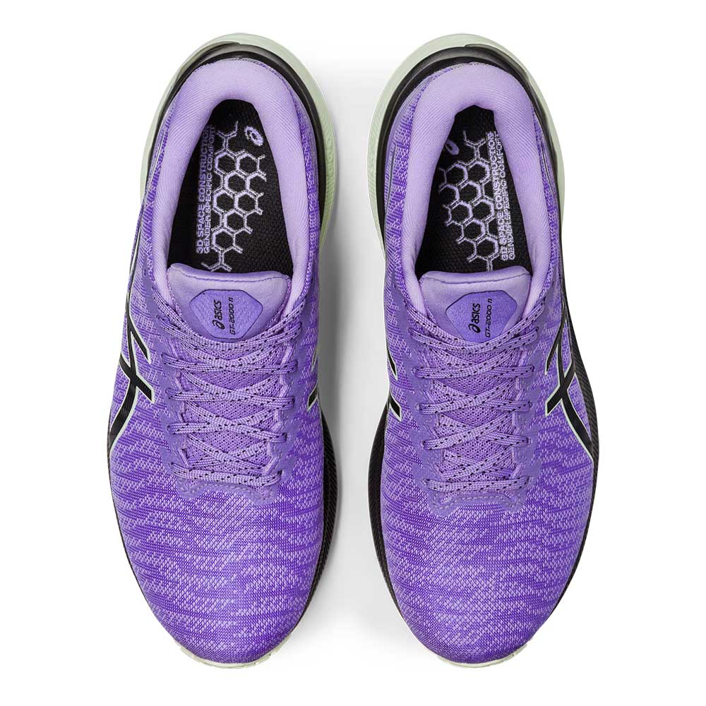 Women's GT-2000 11 GTX Running Shoe- Digital Violet/Black- Regular (B)