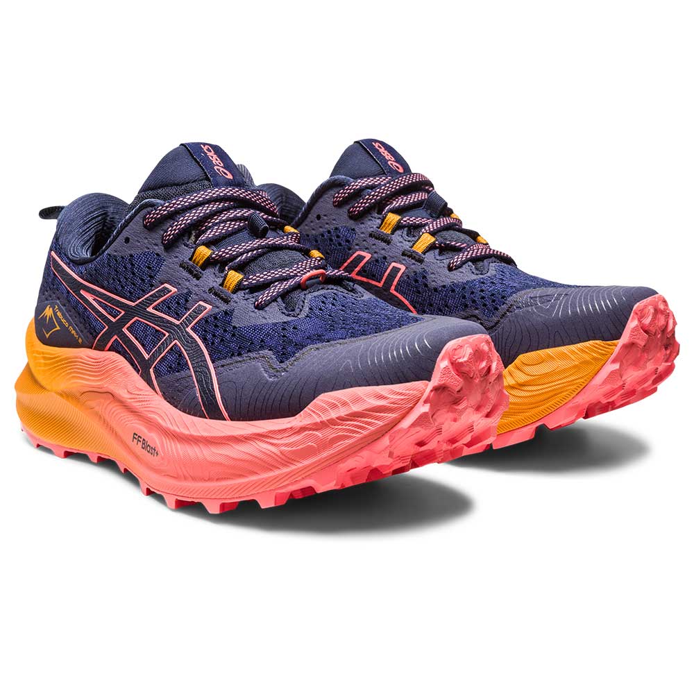 Women's Trabuco Max 2 Running Shoe  - Midnight/Papaya - Regular (B)