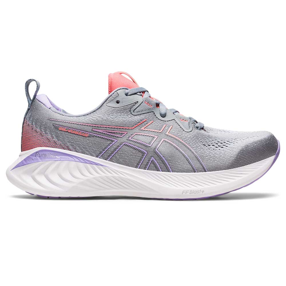 Women's Gel-Cumulus 25 Running Shoe - Sheet Rock/Papaya- Regular (B)