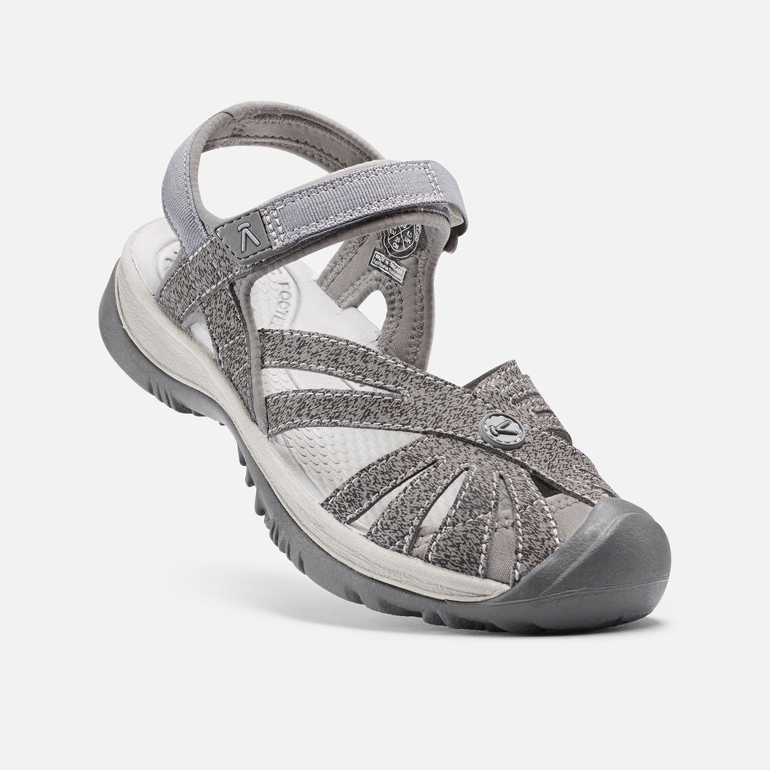 Women's Rose Sandal - Gargoyle/Raven- Regular (B)