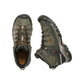 Men's Targhee III Leather Mid Waterproof Hiking Boots - Black Olive/Golden Brown - Regular (D)
