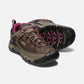 Women's Targhee III Waterproof Hiking Shoe - Weiss/Boysenberry- Regular (B)