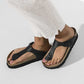 Gizeh Platform Vegan - Birko Flor Black- Regular/Wide