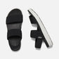 Women's Elle Backstrap Sandals - Black - Regular (B)