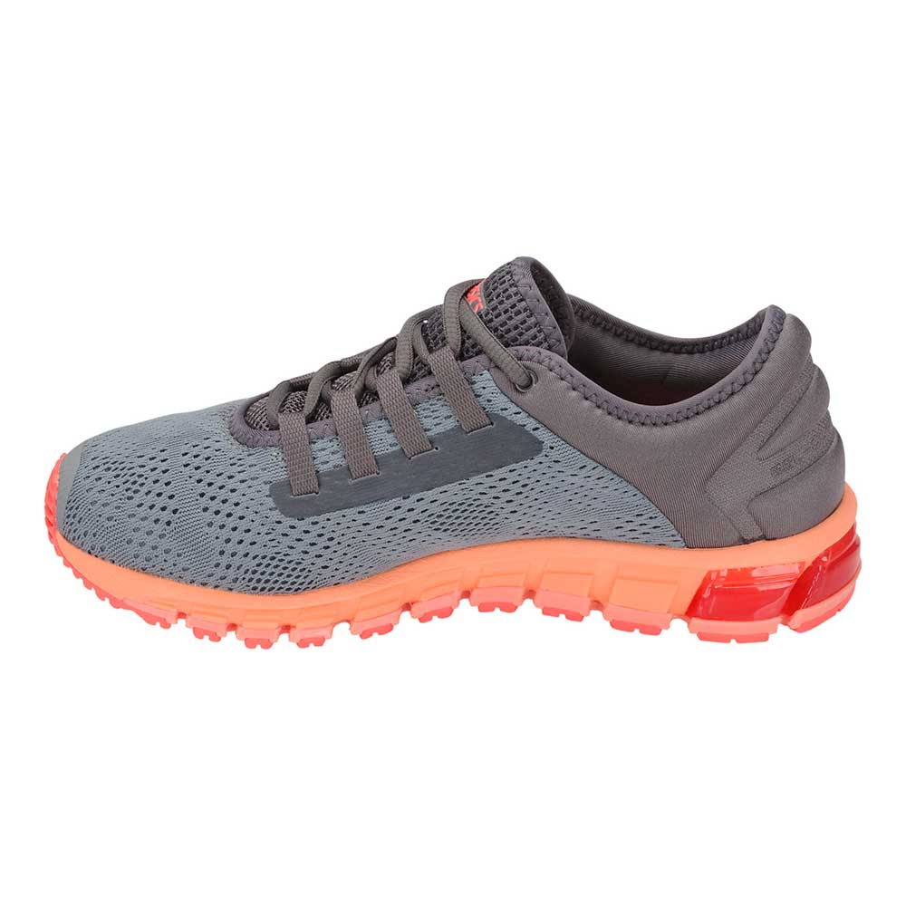 Women's Gel Quantum 180 3 Running Shoe - Stone Grey/Carbon - Regular (B)