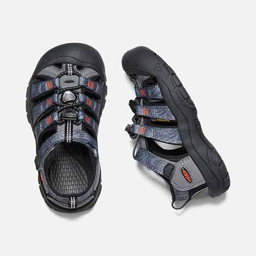 Little Kids' Newport H2 Sandal - Steel Grey/Black