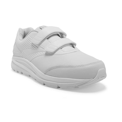 Men's Addiction Walker V-Strap 2 Walking Shoes- White/White- Wide (2E)