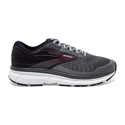 Men's Dyad 11 Running Shoe  - Blackened Pearl/Alloy/Red - Wide (2E)