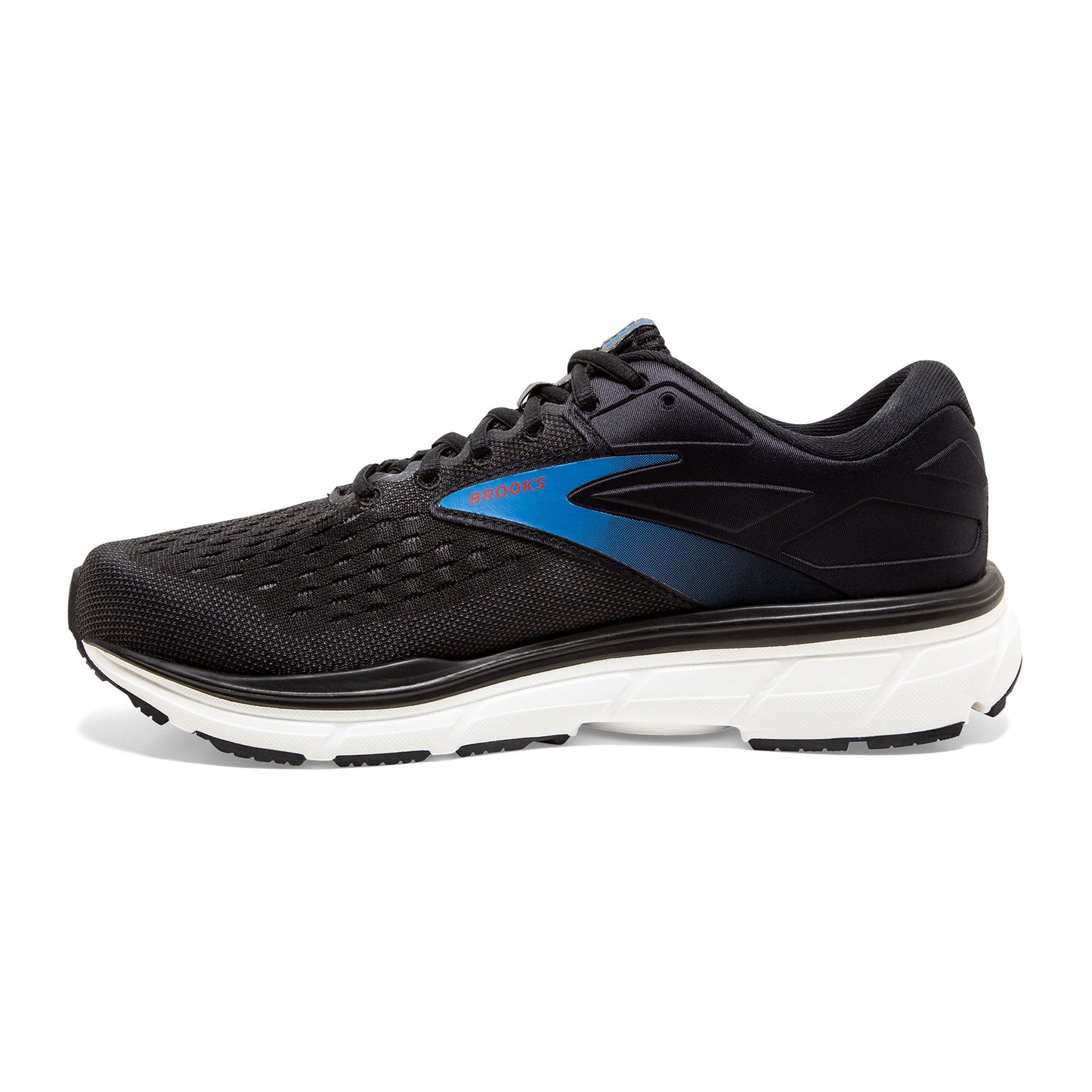 Men's Dyad 11 Running Shoe - Black/Ebony/Blue - Wide (2E)