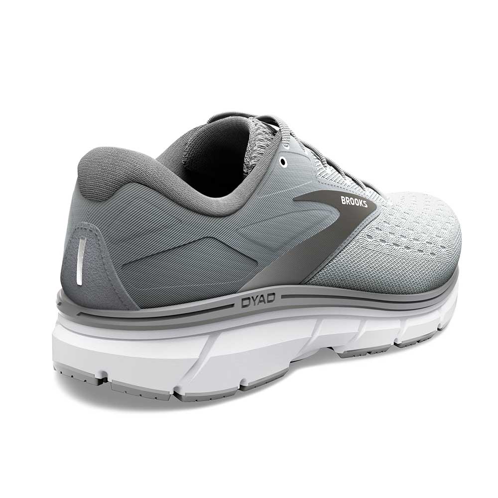 Men's Dyad 11 Running Shoe - Grey/Black/White - Extra Wide (4E)