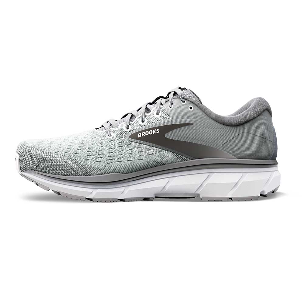 Men's Dyad 11 Running Shoe  - Grey/Black/White - Regular (D)
