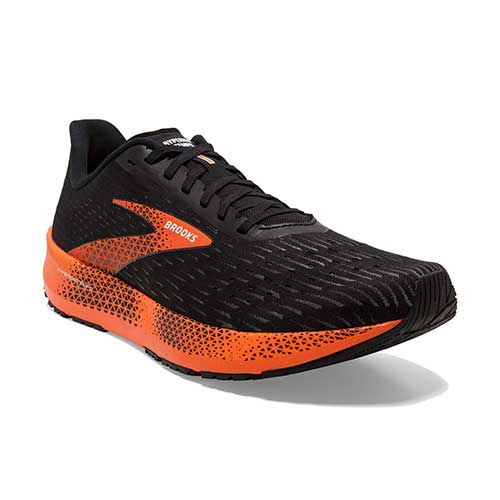 Men's Hyperion Tempo Running Shoe  - Black/Flame/Grey - Regular (D)