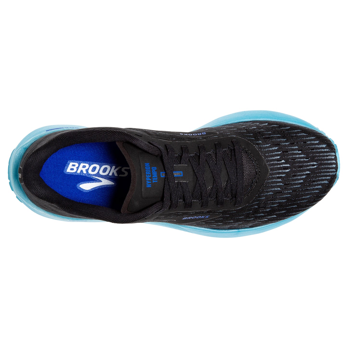 Men's Hyperion Tempo Running Shoe - Black/Iced Aqua/Blue - Regular (D)