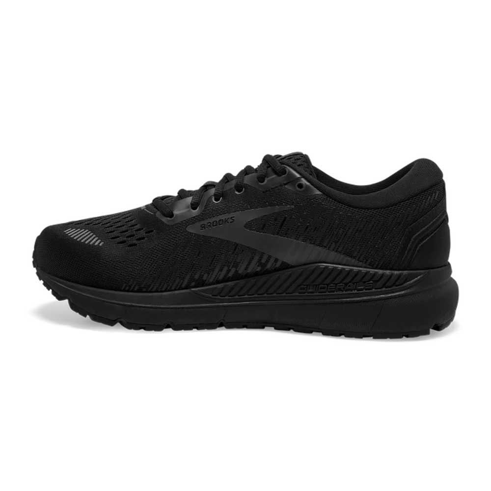 Men's Addiction GTS 15 Running Shoe- Black/Black/Ebony- Regular (D)