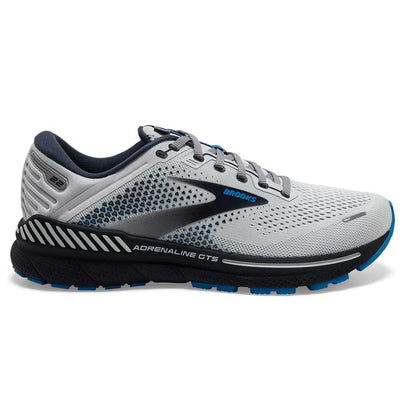Men's Adrenaline GTS 22 Running Shoe- Oyster/India Ink/Blue- Regular (D)