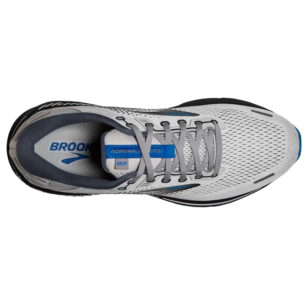 Men's Adrenaline GTS 22 Running Shoe- Oyster/India Ink/Blue- Regular (D)