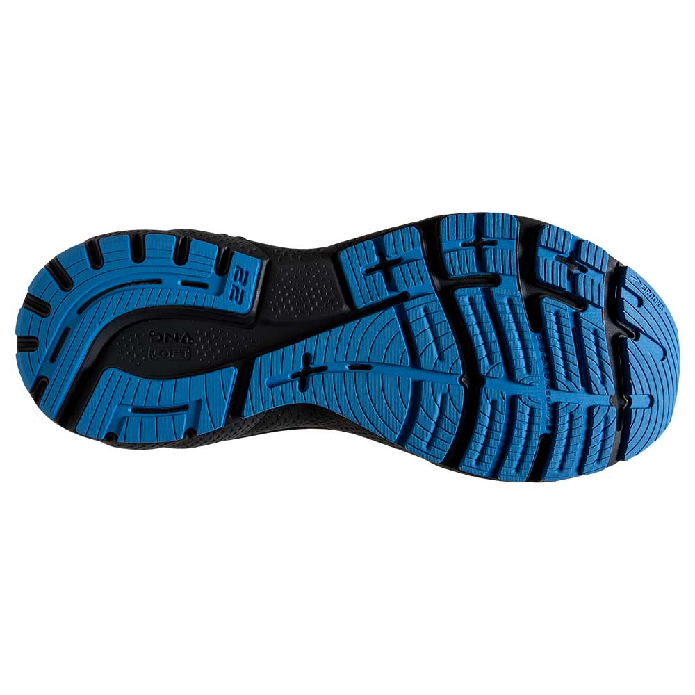 Men's Adrenaline GTS 22 Running Shoe- Oyster/India Ink/Blue- Regular (D)