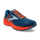 Men's Adrenaline GTS 22 Running Shoe - Blue/Light Blue/Orange - Regular (D)