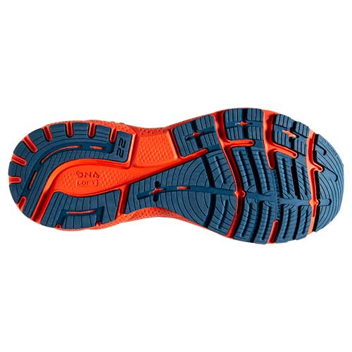 Men s Adrenaline GTS 22 Running Shoe Blue Light Blue Orange